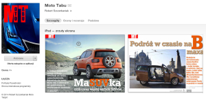 Moto Tabu w AppStore